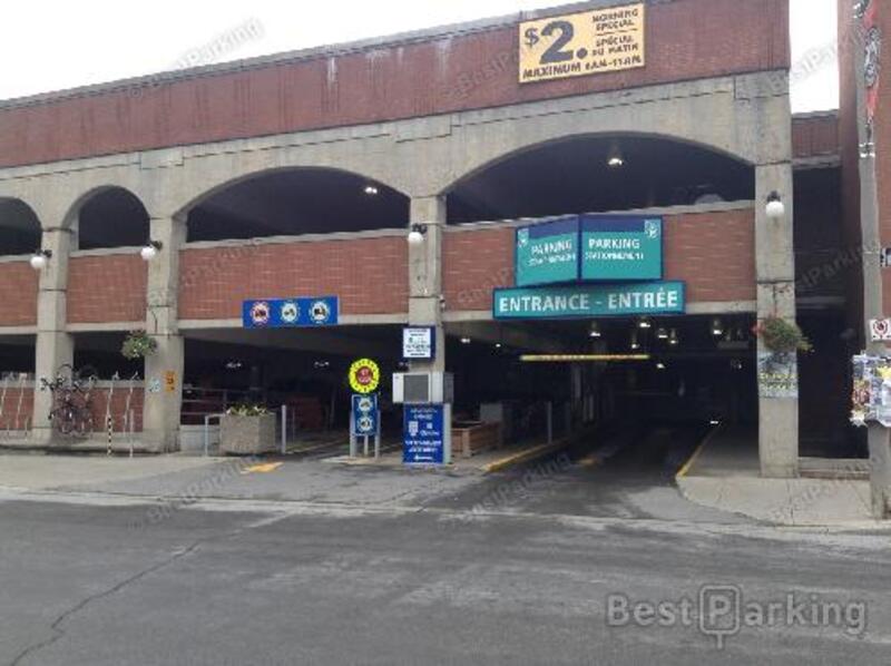 Street view of ByWard Market Garage