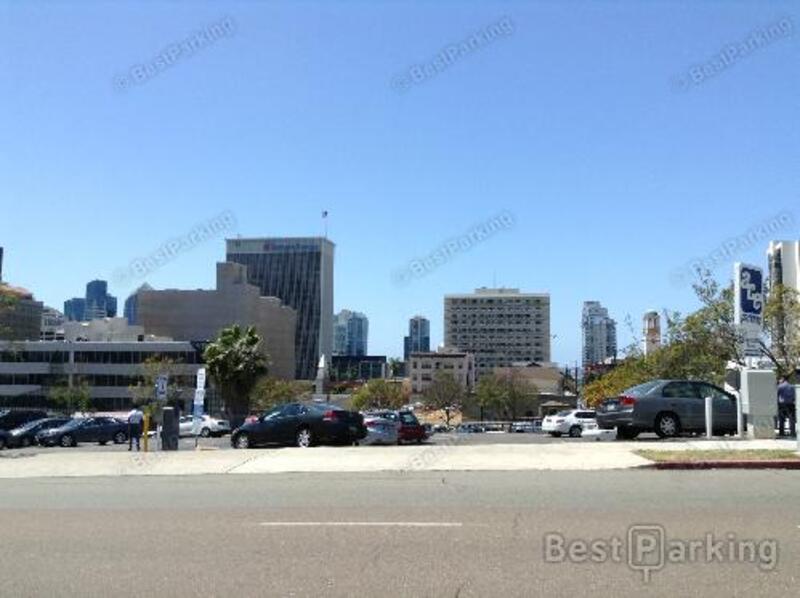 Street view of Family Court Parking Lot