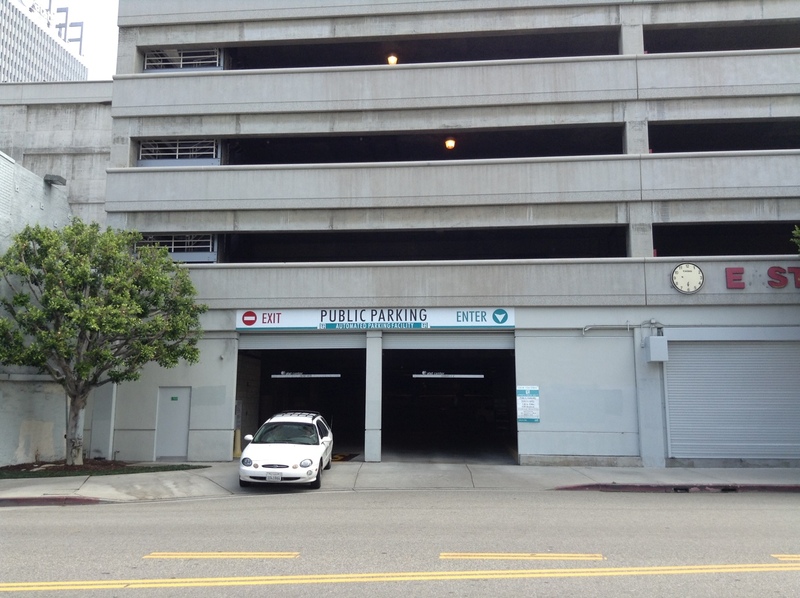 Street view of W 12th St Parking Garage