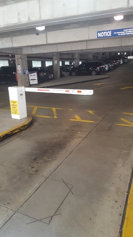 Street view of 930 Juniper Parking Garage