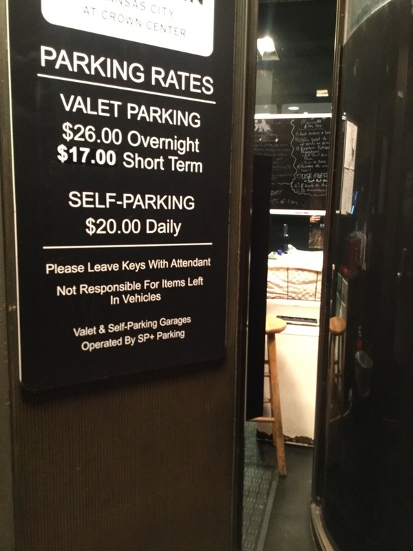 Street view of Westin Crown Center Hotel