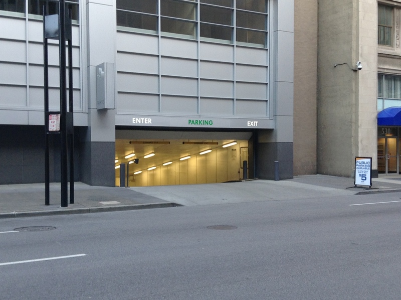 Street view of 580 Walnut Garage