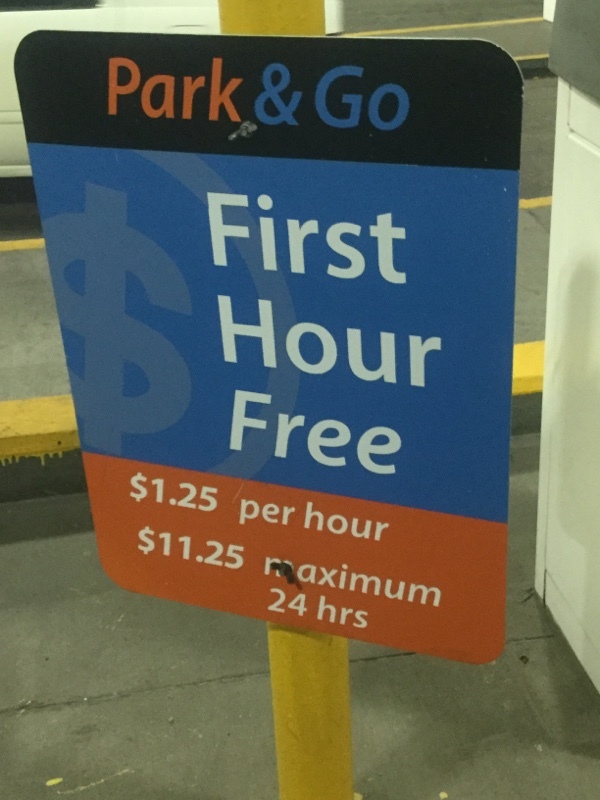 Street view of Center Park Garage