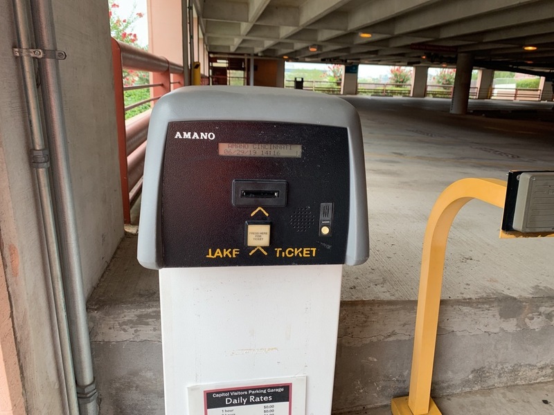 Street view of Capitol Visitors Parking Garage