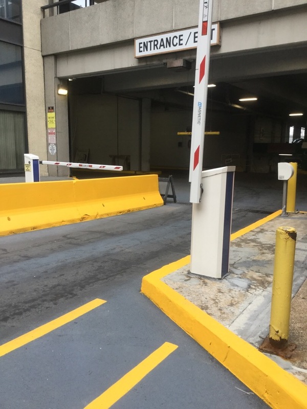 Street view of Mansion House Center Garage