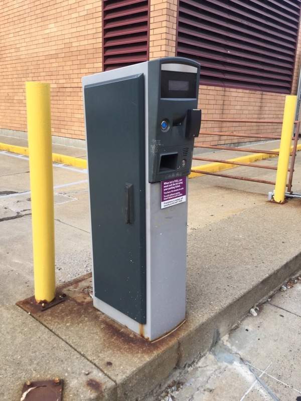 Street view of Forbes Tower Surface Lot