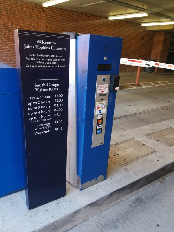 Street view of South Garage