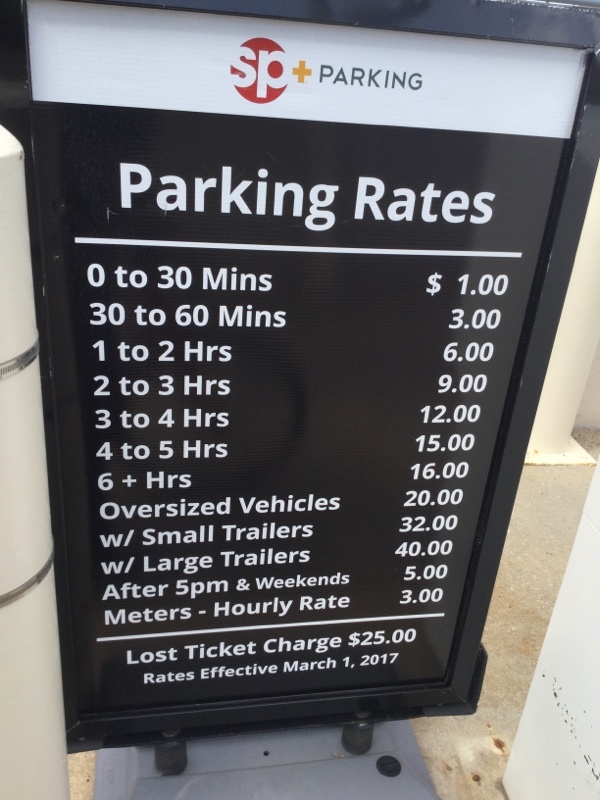 Street view of Monona Terrace Convention Center Garage