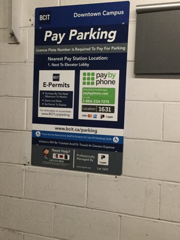 Street view of BCIT Downtown Campus