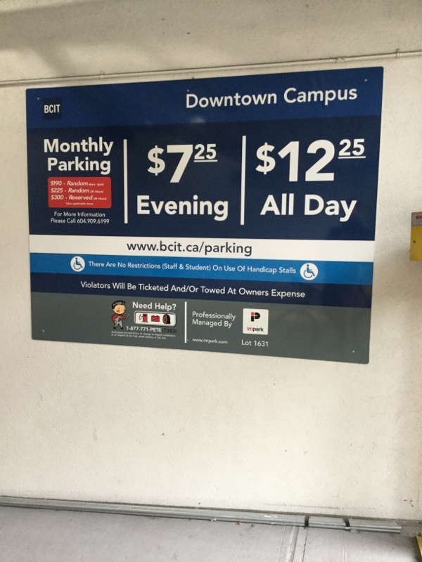 Street view of BCIT Downtown Campus