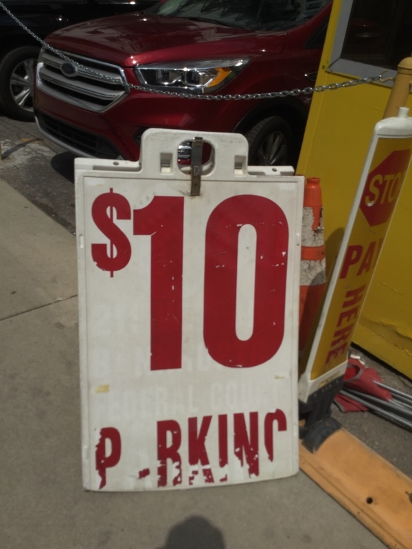 Street view of Griswold St Lot