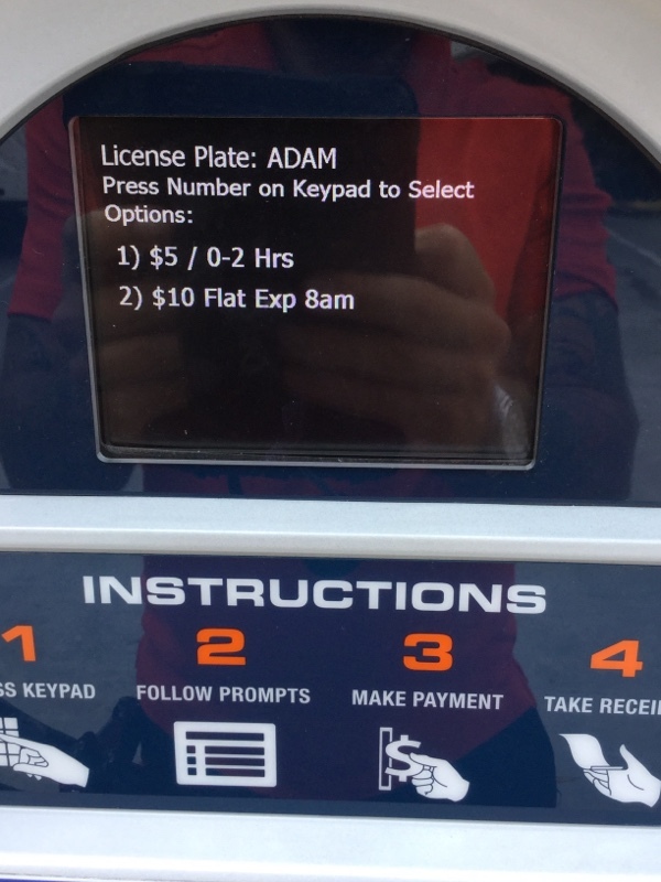 Street view of SE 1st Ave Parking Lot