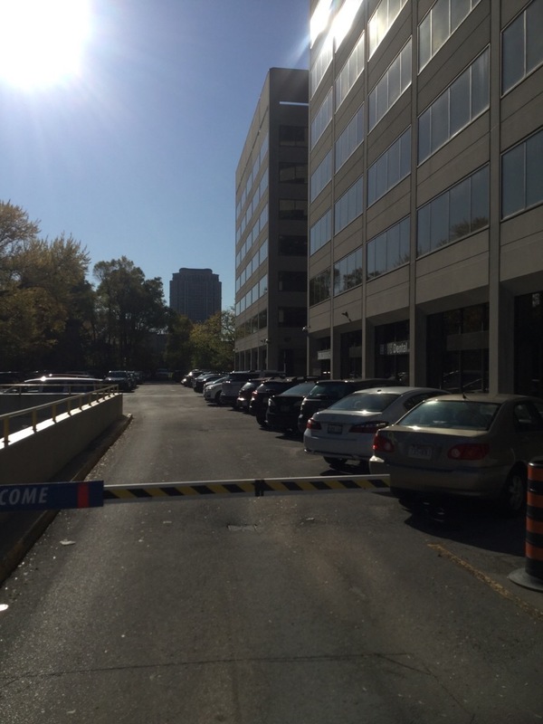 Street view of Sheppard Ave E Parking