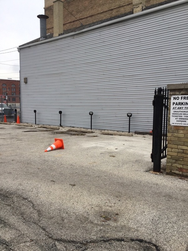 Street view of Water Street Lot