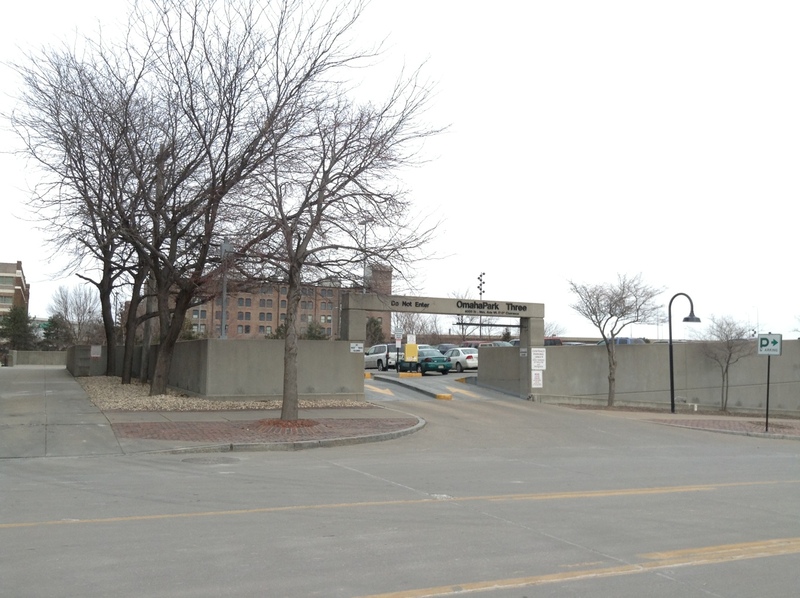 Street view of 9th & Farnam Garage