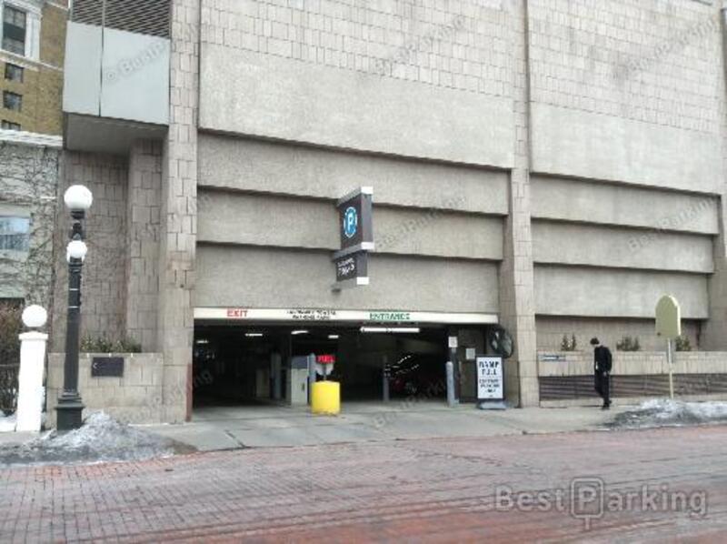 Street view of Landmark Towers Ramp