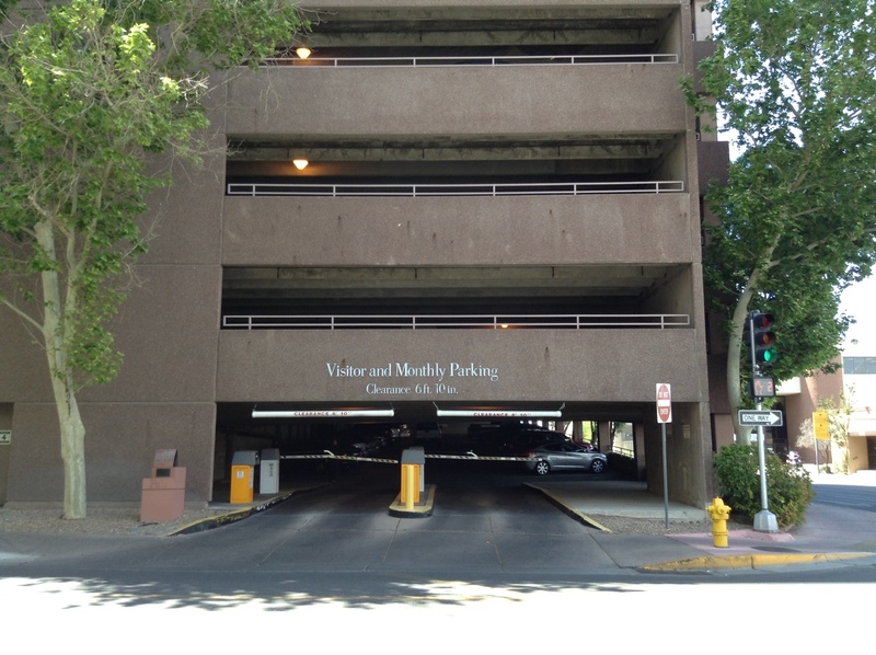 Street view of Marquette Garage