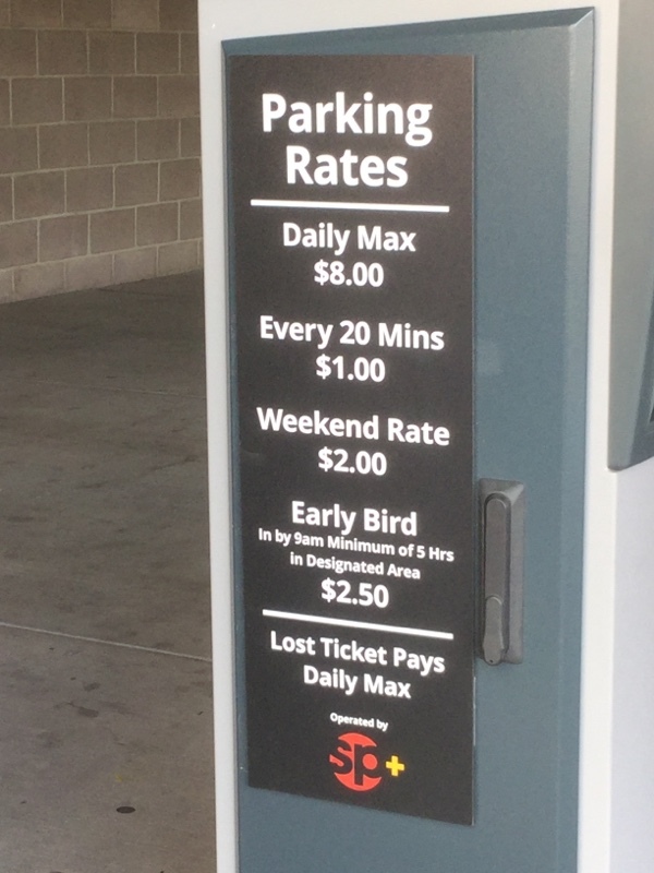 Street view of Marquette Garage