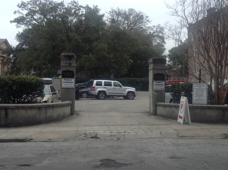 Street view of St. Phillip's Church Lot