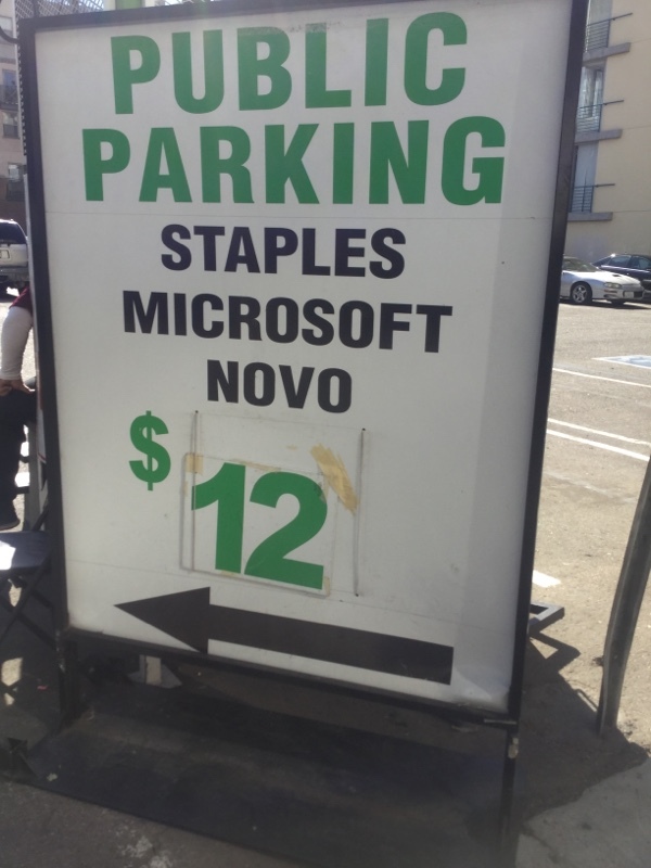 Street view of S Flower St