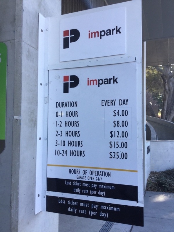 Street view of Stadium Parking Garage - Lot #386