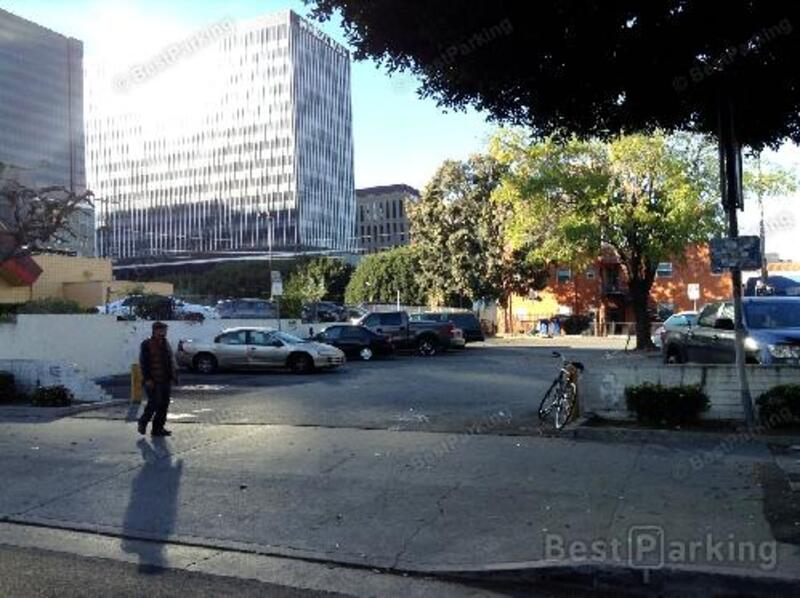 Street view of S Vermont Ave Parking Lot