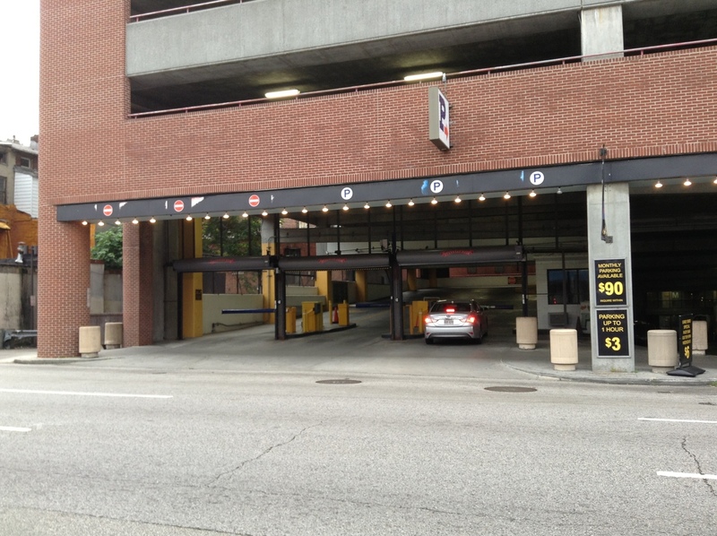 Street view of Market Center Garage