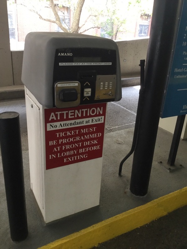 Street view of Hilton Boston Back Bay