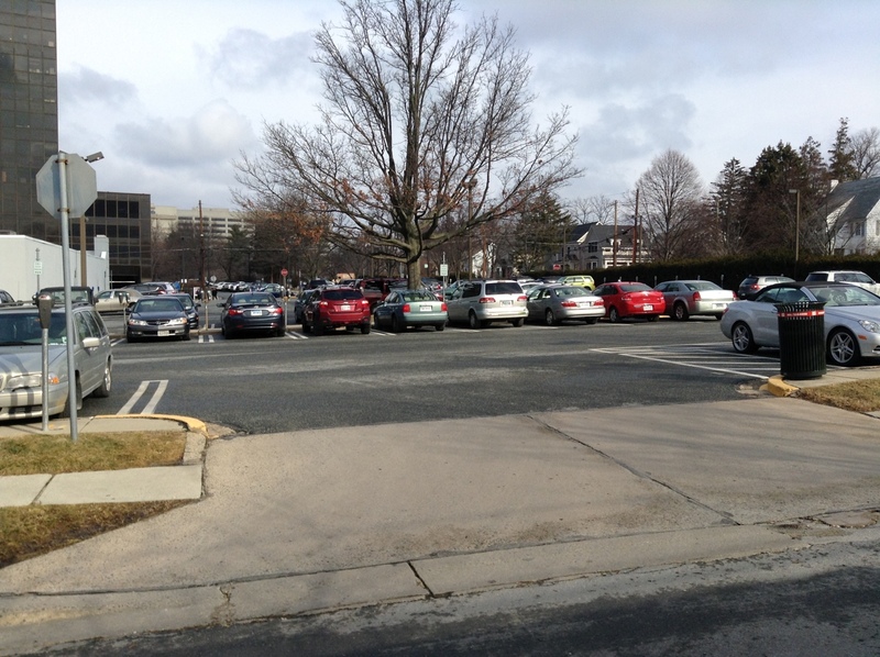 Street view of Lot 10 - Leland Street Lot