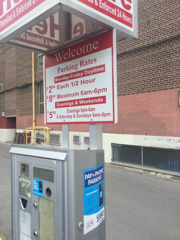 Street view of 415 Bloor Street West Lot