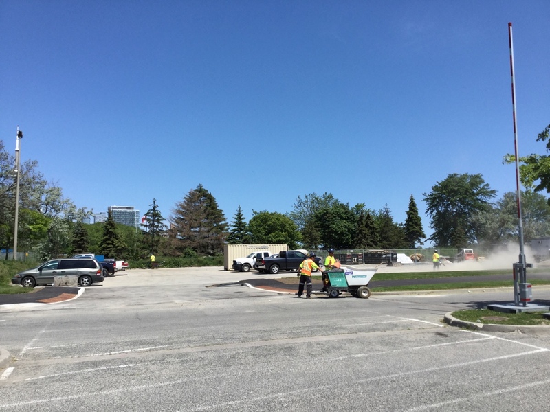 Street view of Ontario Place Parking  Lot P2A