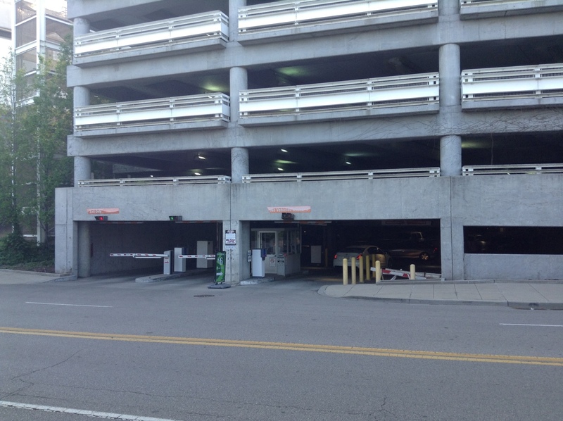 Street view of East Garage