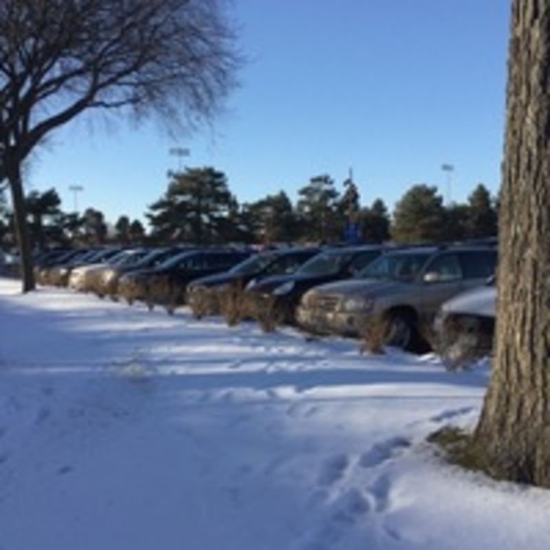 Street view of Parade Baseball/Sculpture Pay Parking Lot