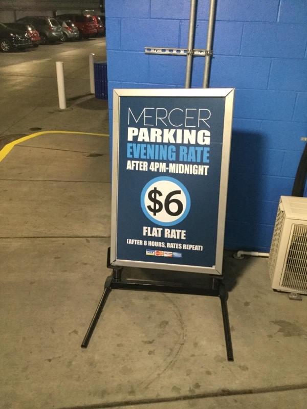Street view of Mercer Commons Garage