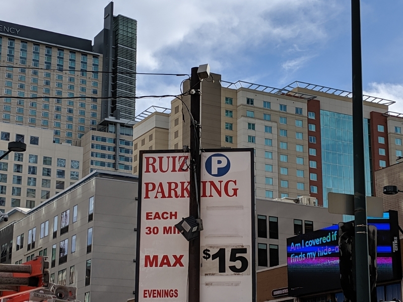 Street view of 15th St Lot