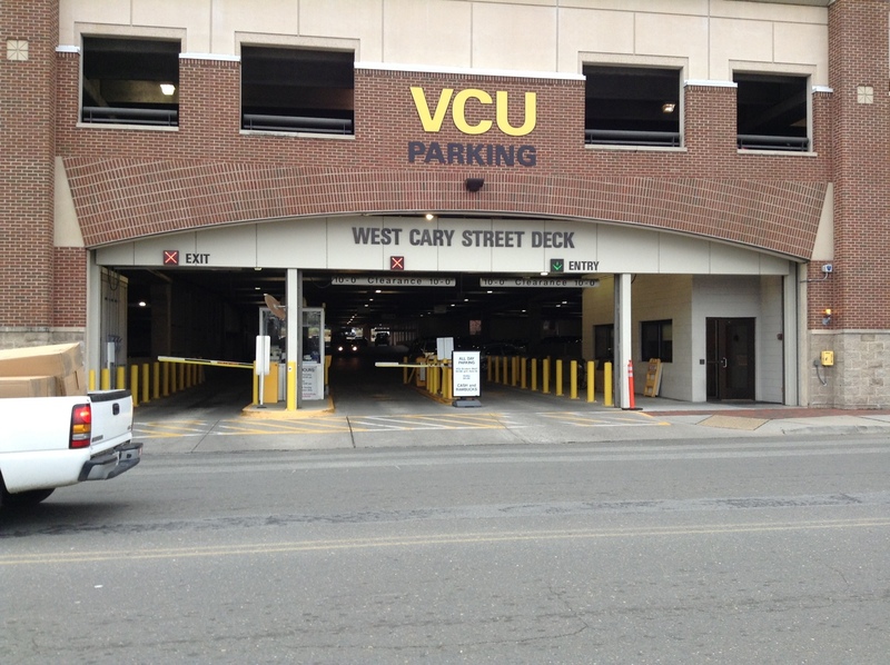 Street view of West Cary Street Deck