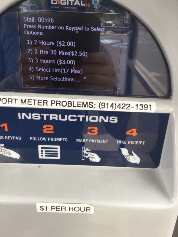 Street view of Court Street Lot