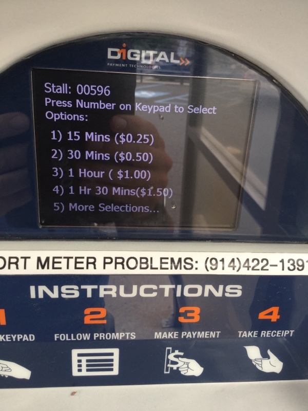 Street view of Court Street Lot