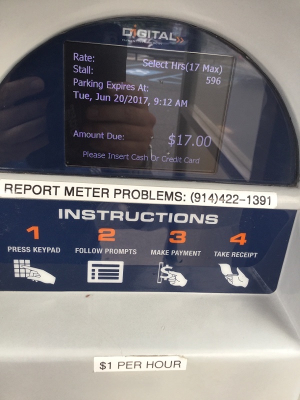 Street view of Court Street Lot