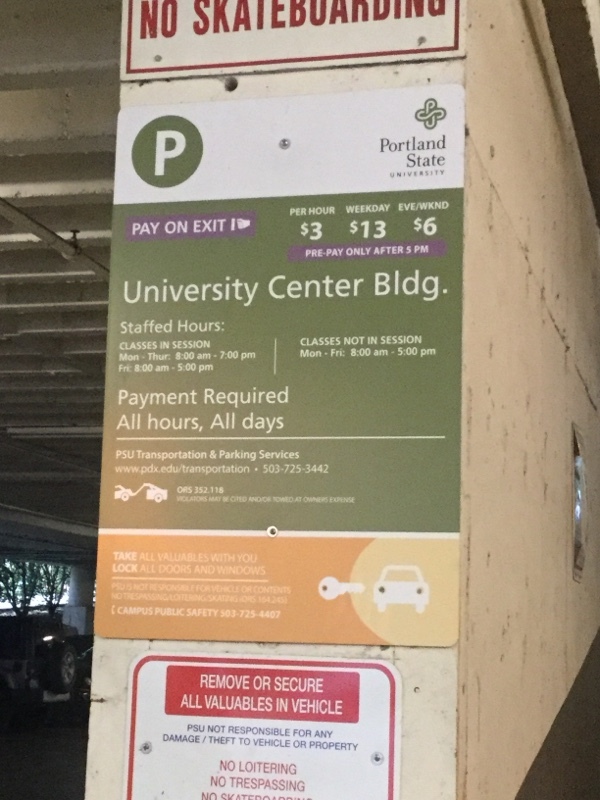 Street view of University Center Building