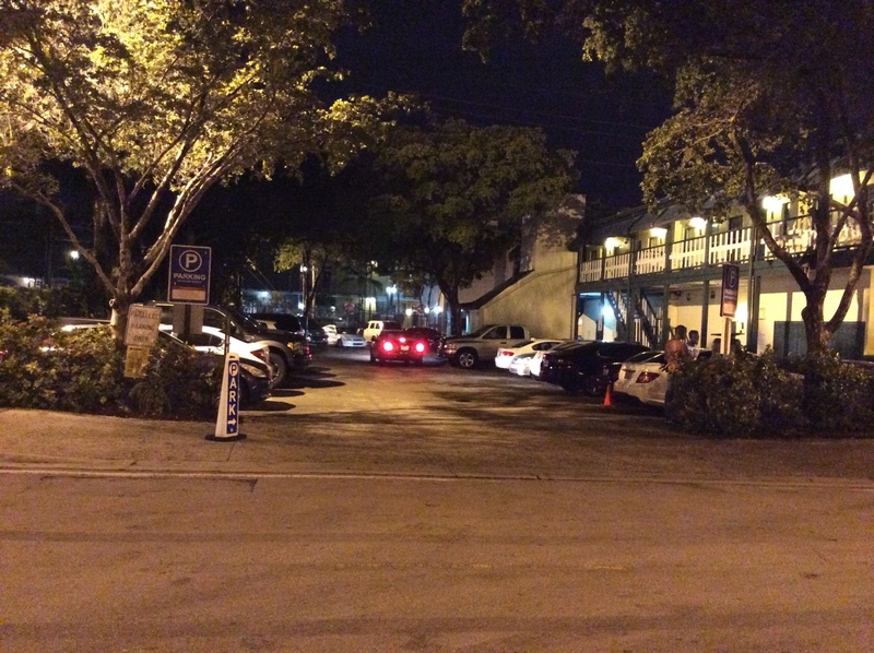 Street view of AP Parking Lot