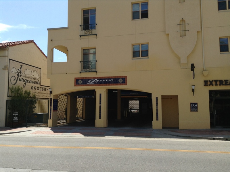 Street view of Glendon Ave Garage