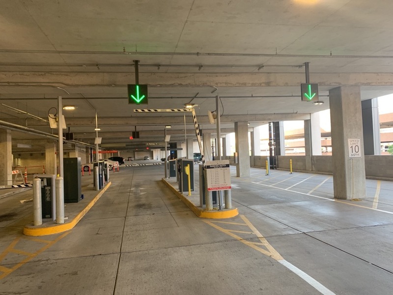 Street view of Health Center Garage (HCG)