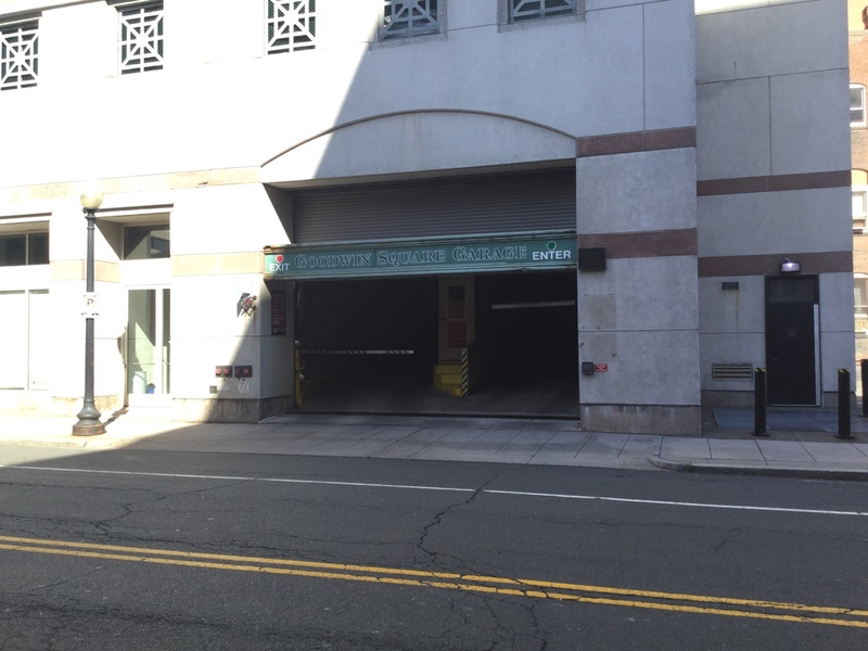 Street view of Goodwin Square Garage