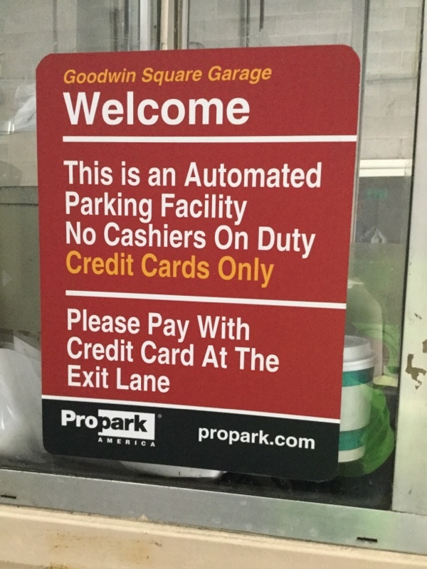 Street view of Goodwin Square Garage