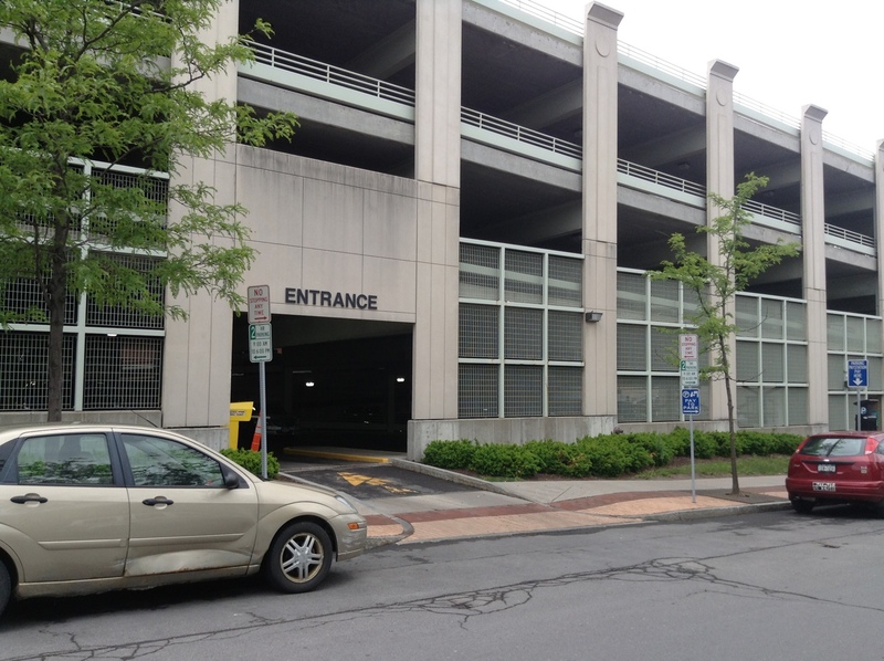 Street view of CNY Medical Center Garage