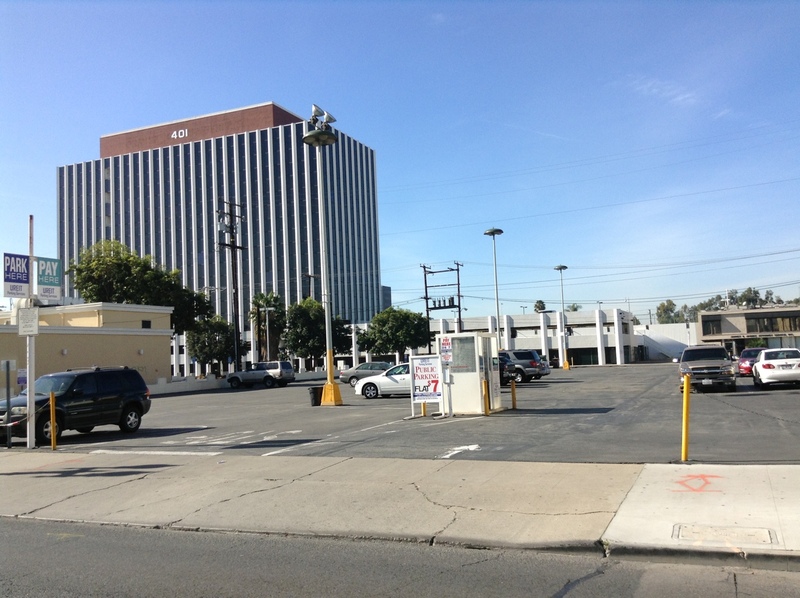 Street view of N Broadway Lot