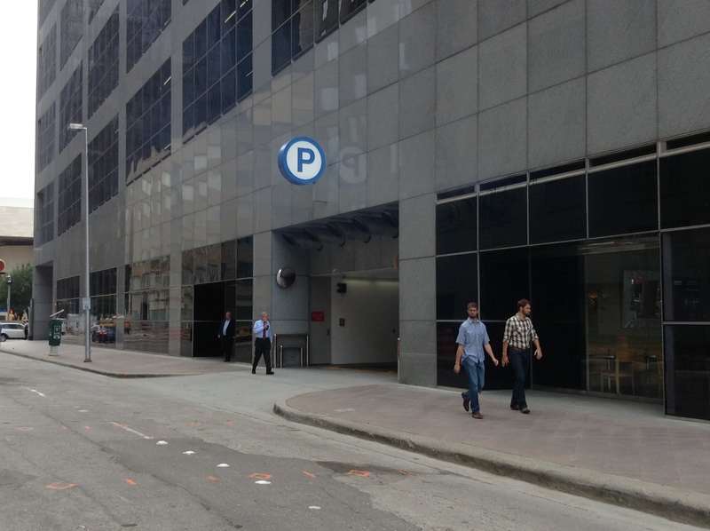 Street view of Travis St Garage