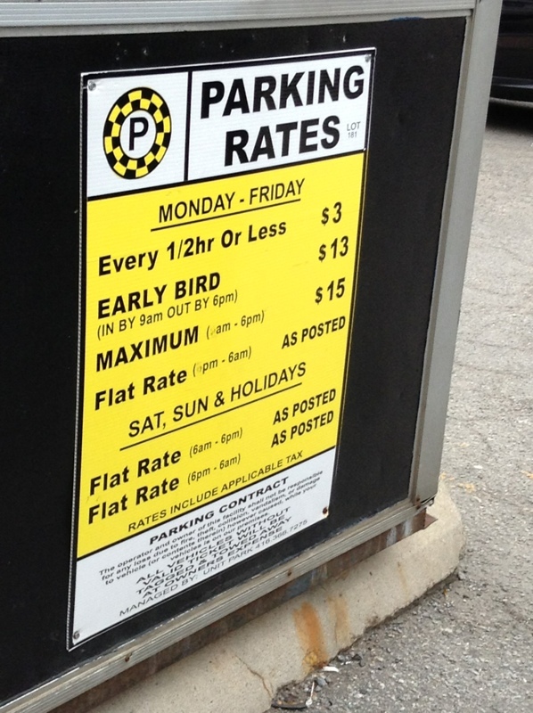 Street view of 81 Bond St Parking Lot