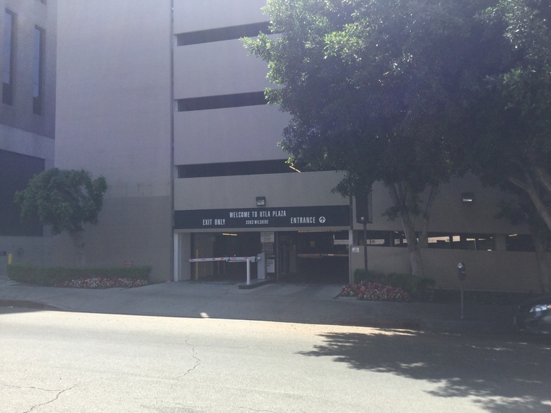 Street view of Wilshire Plaza – Garage